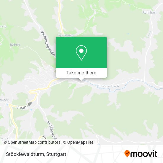 Stöcklewaldturm map