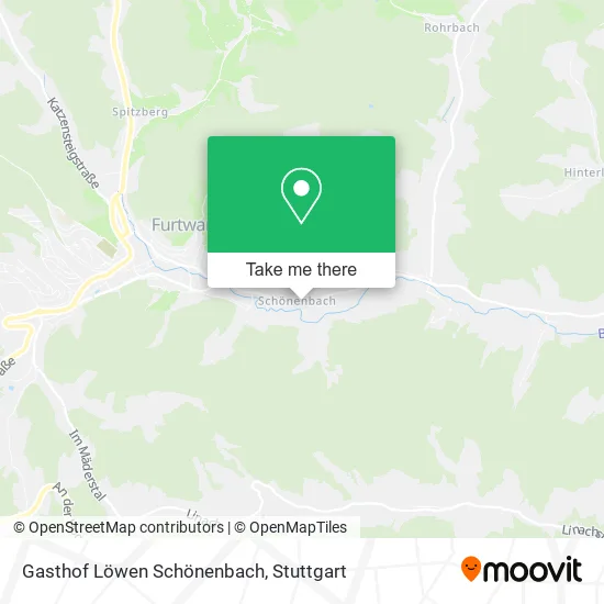 Карта Gasthof Löwen Schönenbach