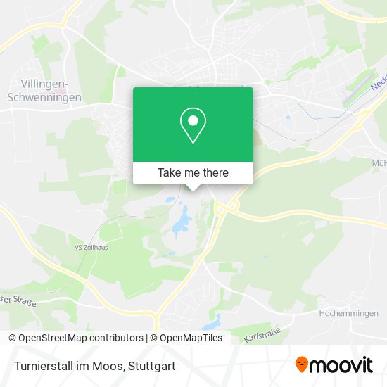 Turnierstall im Moos map