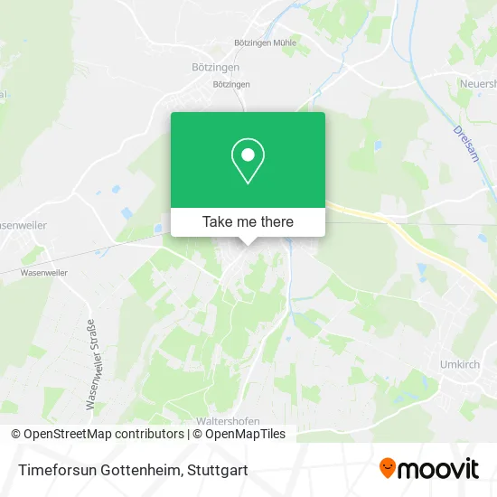 Карта Timeforsun Gottenheim