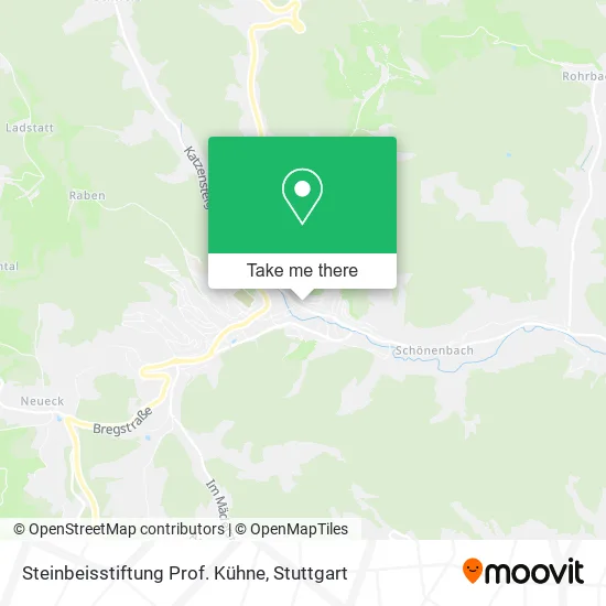 Карта Steinbeisstiftung Prof. Kühne