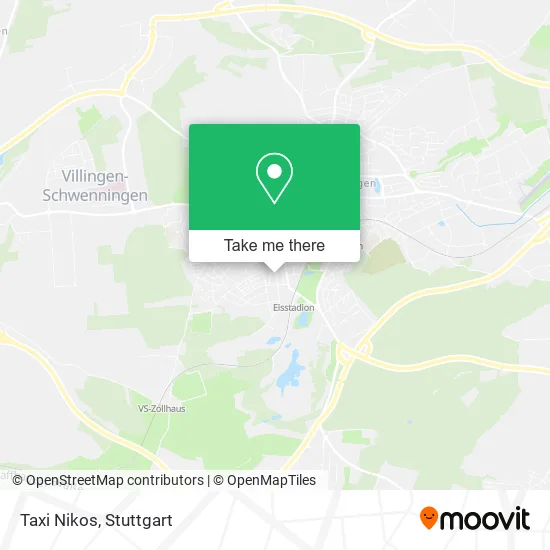 Карта Taxi Nikos