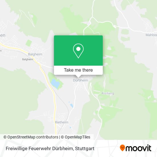 Freiwillige Feuerwehr Dürbheim map