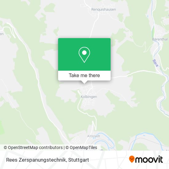 Rees Zerspanungstechnik map