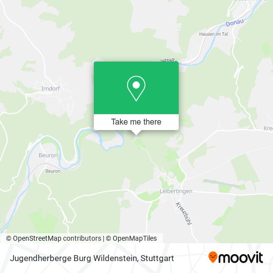 Карта Jugendherberge Burg Wildenstein