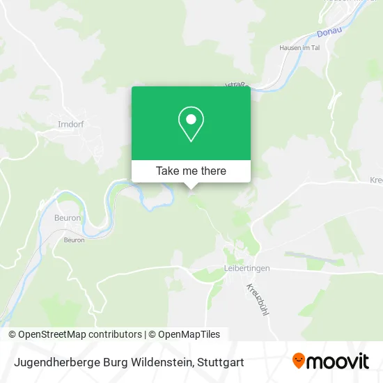 Карта Jugendherberge Burg Wildenstein