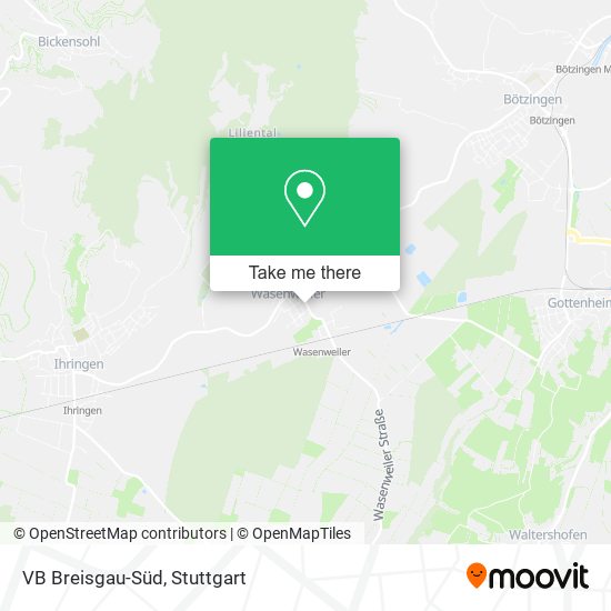 VB Breisgau-Süd map