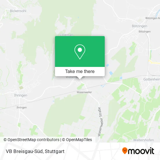 Карта VB Breisgau-Süd