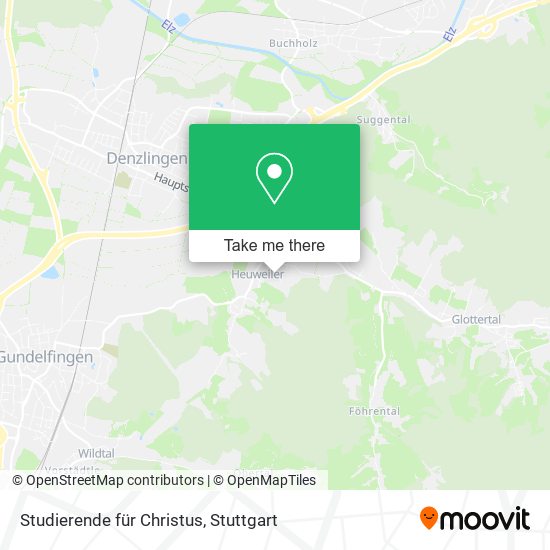 Studierende für Christus map