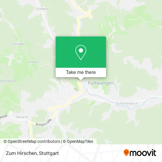 Карта Zum Hirschen