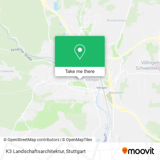 Карта K3 Landschaftsarchitektur