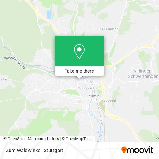 Карта Zum Waldwinkel
