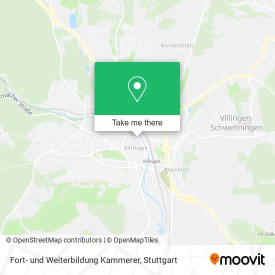 Карта Fort- und Weiterbildung Kammerer