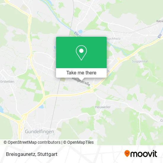 Карта Breisgaunetz