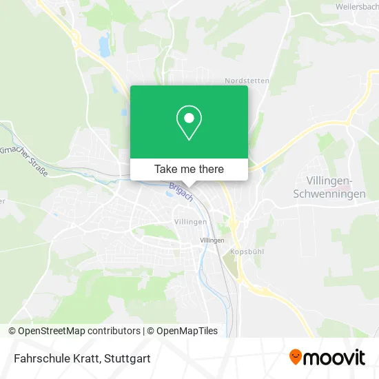 Карта Fahrschule Kratt