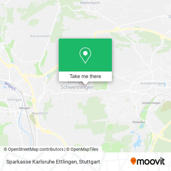 Карта Sparkasse Karlsruhe Ettlingen