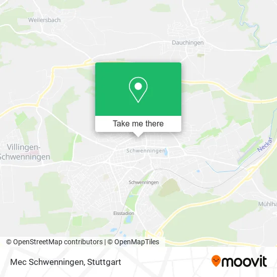 Карта Mec Schwenningen
