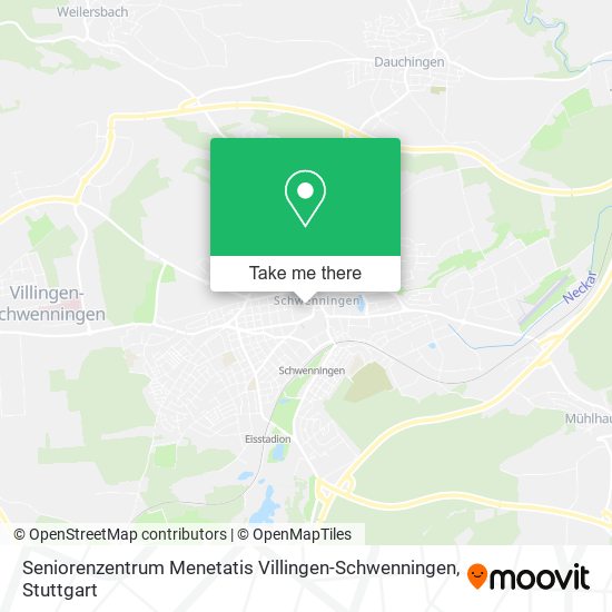 Seniorenzentrum Menetatis Villingen-Schwenningen map