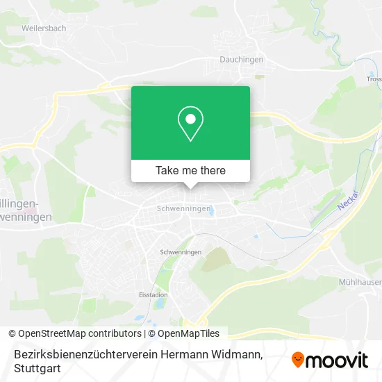 Карта Bezirksbienenzüchterverein Hermann Widmann