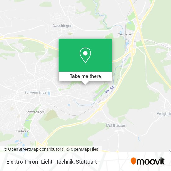 Elektro Throm Licht+Technik map