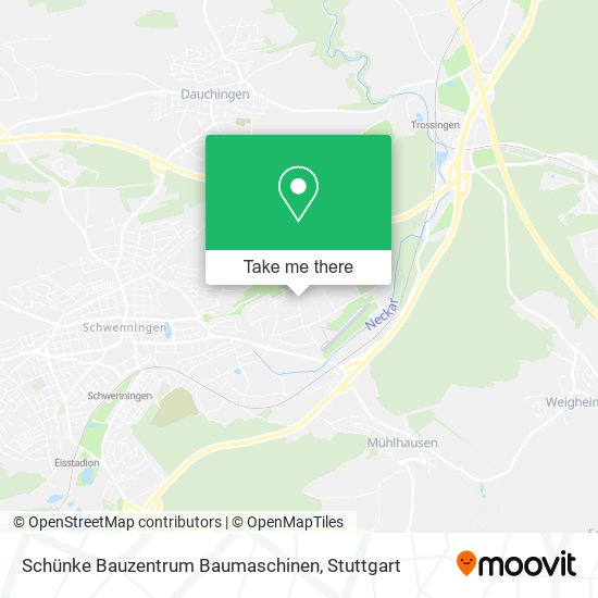 Schünke Bauzentrum Baumaschinen map