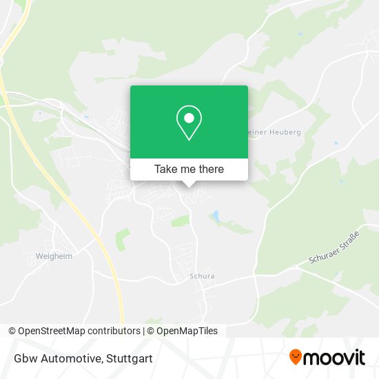 Gbw Automotive map