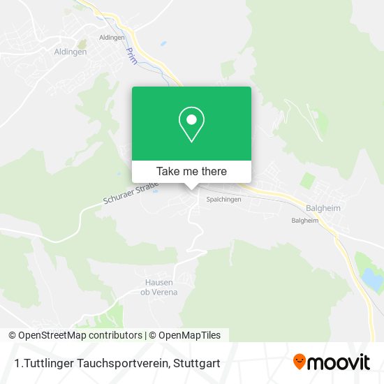 1.Tuttlinger Tauchsportverein map