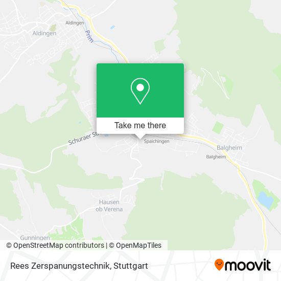 Rees Zerspanungstechnik map