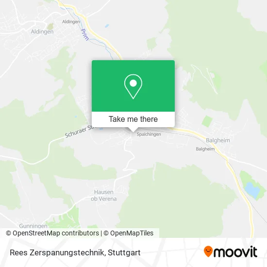 Карта Rees Zerspanungstechnik