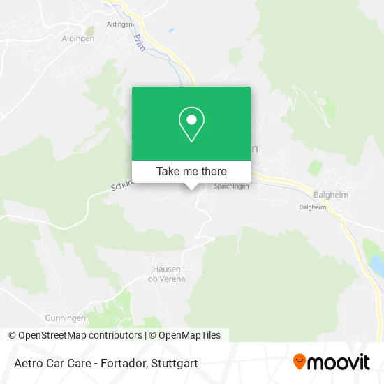 Карта Aetro Car Care - Fortador