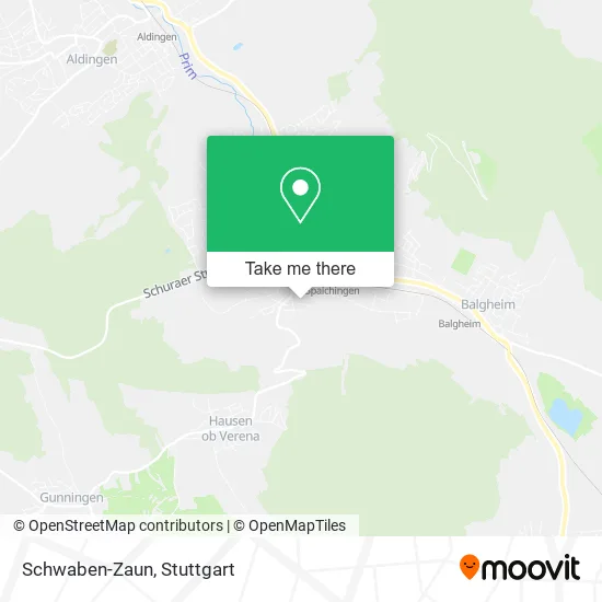 Карта Schwaben-Zaun