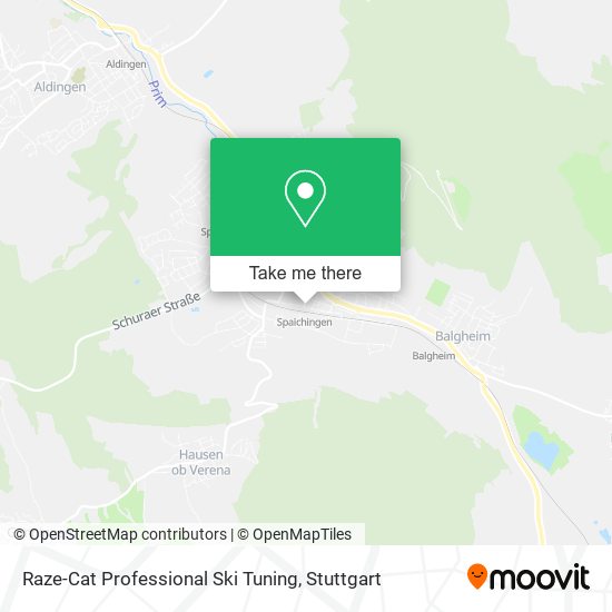 Raze-Cat Professional Ski Tuning map