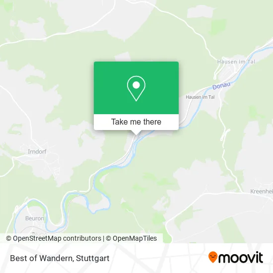 Карта Best of Wandern