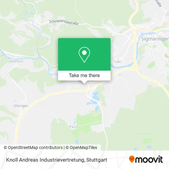 Карта Knoll Andreas Industrievertretung