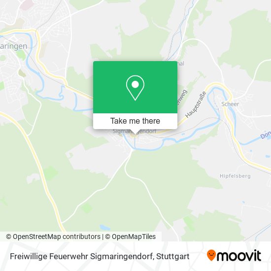 Карта Freiwillige Feuerwehr Sigmaringendorf