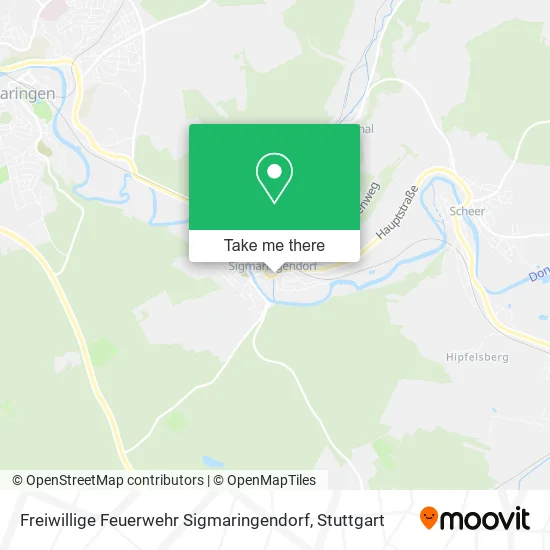 Карта Freiwillige Feuerwehr Sigmaringendorf