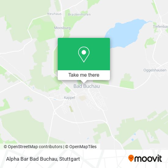 Alpha Bar Bad Buchau map