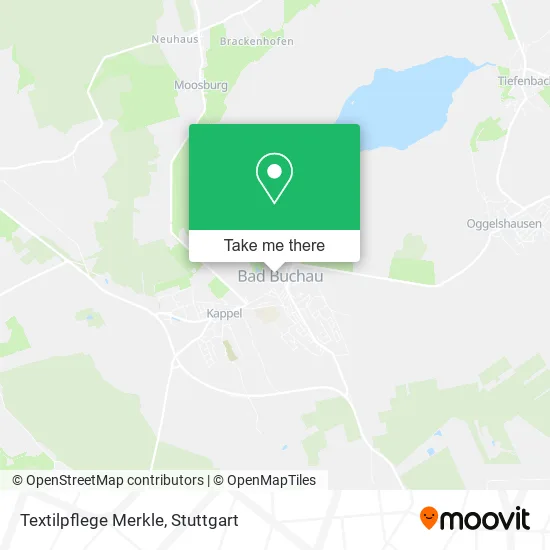 Карта Textilpflege Merkle