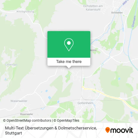 Карта Multi-Text Übersetzungen & Dolmetscherservice