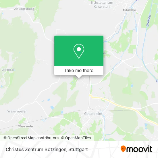 Карта Christus Zentrum Bötzingen