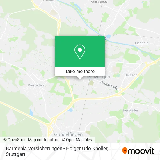 Карта Barmenia Versicherungen - Holger Udo Knöller