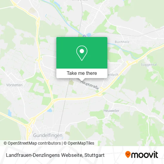 Карта Landfrauen-Denzlingens Webseite