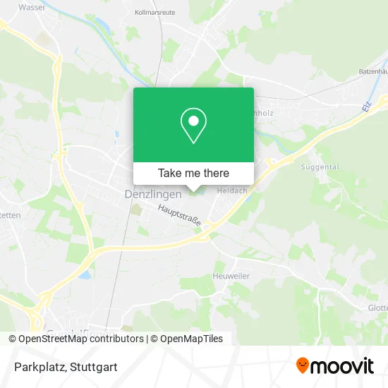 Карта Parkplatz