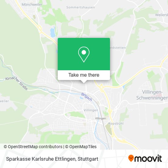 Карта Sparkasse Karlsruhe Ettlingen