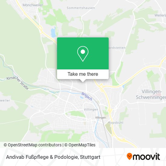Andivab Fußpflege & Podologie map