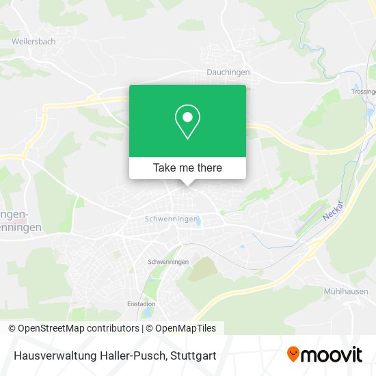 Hausverwaltung Haller-Pusch map