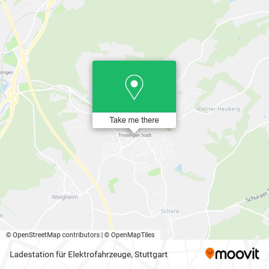 Ladestation für Elektrofahrzeuge map