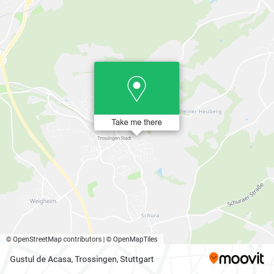 Gustul de Acasa, Trossingen map