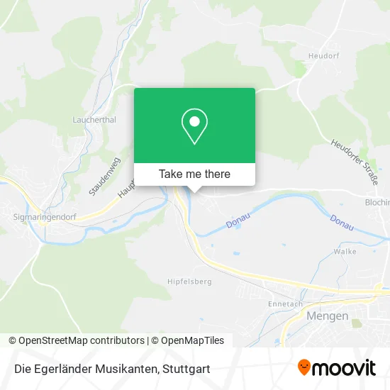 Карта Die Egerländer Musikanten