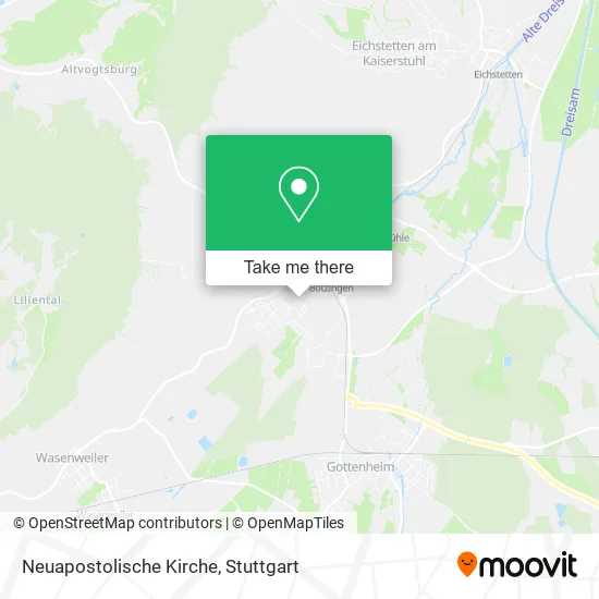 Карта Neuapostolische Kirche